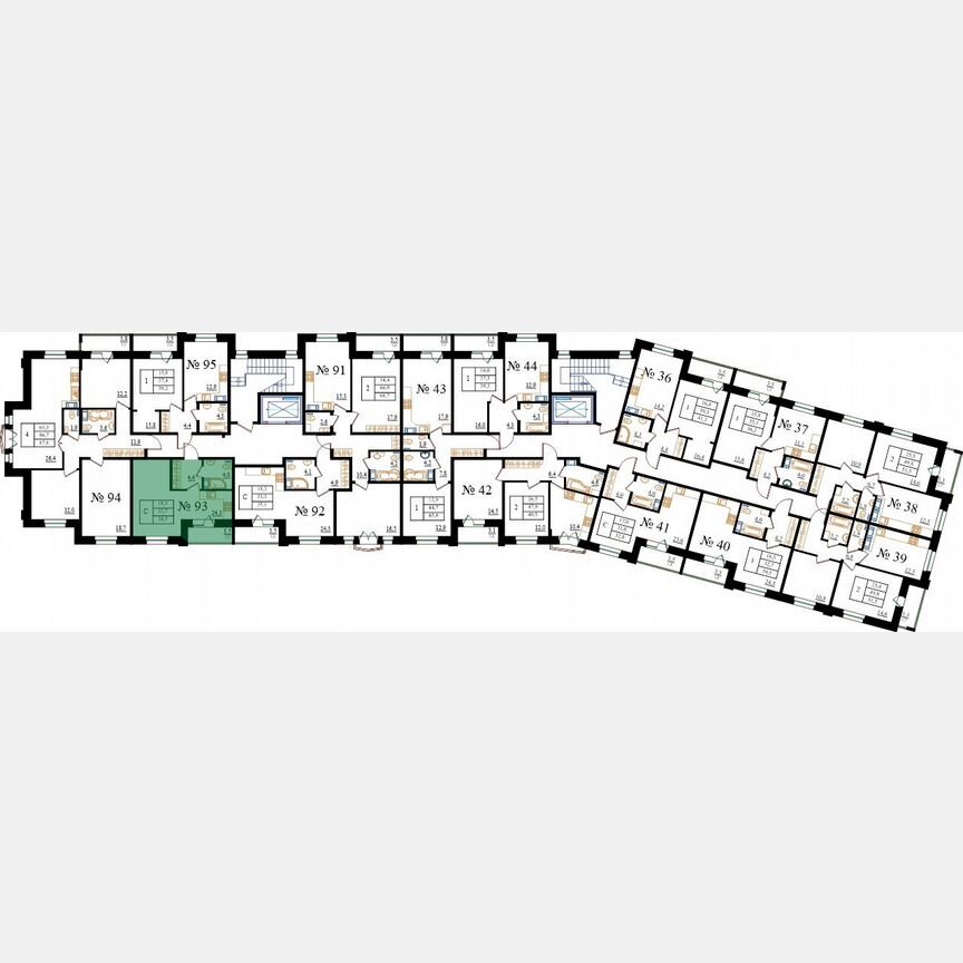 Квартира-студия, 34,5 м², 5/8 эт.