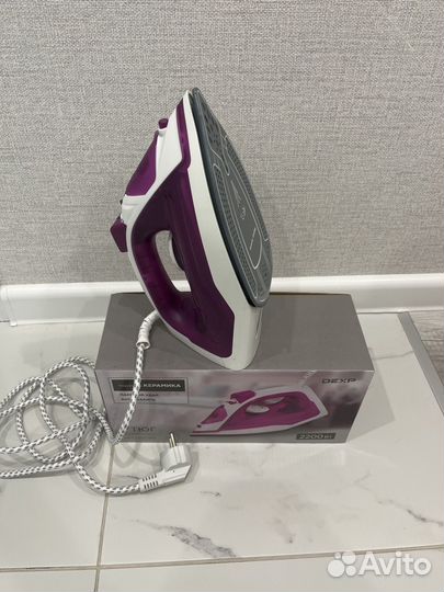 Утюг новый dexp hh2200bs