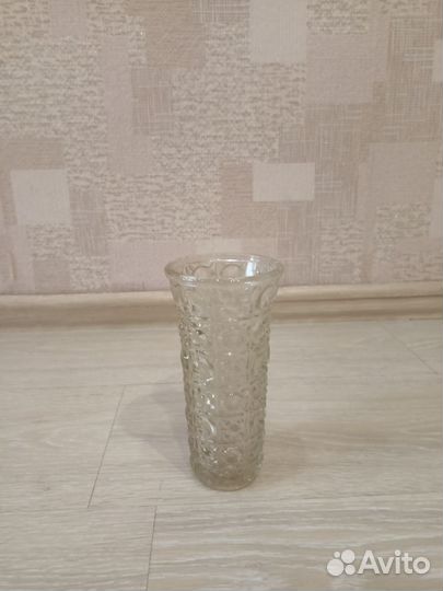 Ваза хрустальная СССР 18 см
