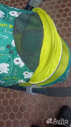 Санки-коляска Nika Умка 3-1 новые с колесами