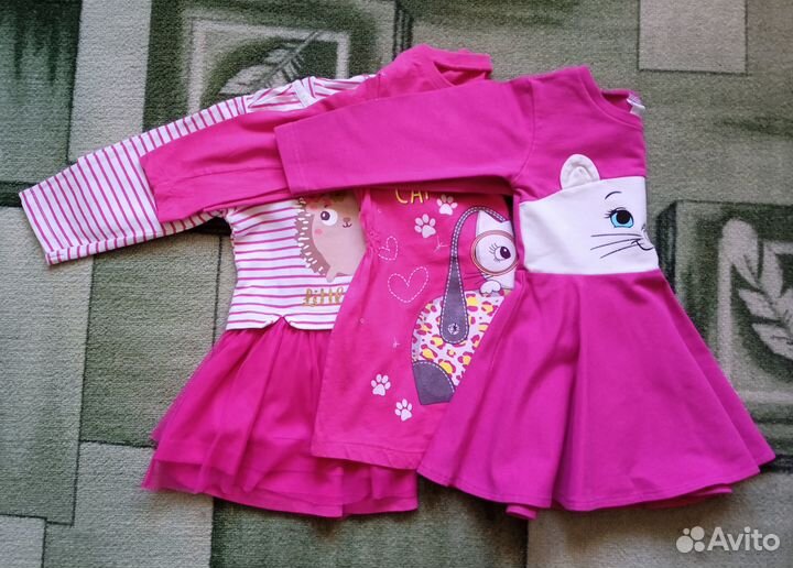 Платье для девочки 86