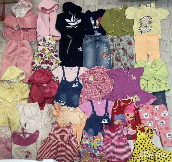 Детская одежда вещи пакетом на девочку