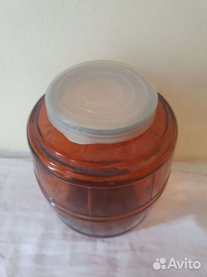 Банка, темное стекло 2л