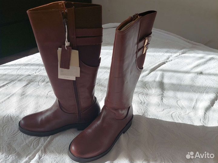 Сапоги zara новые