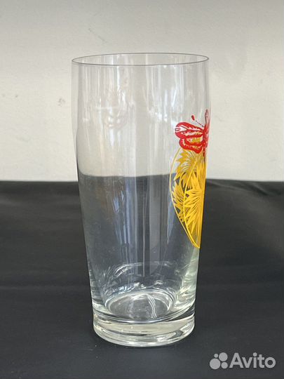 Стакан тонкое стекло Стрекоза