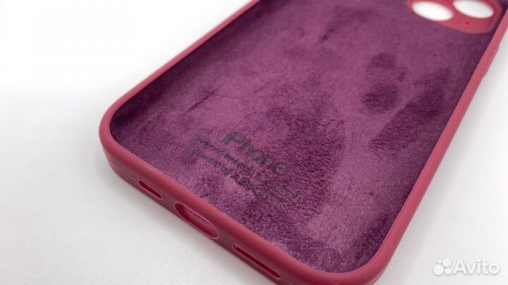 Чехол на iPhone 13 Silicon Case Plum