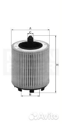 Фильтр масляный mann-filter hu 719/7 x (hu7197x)