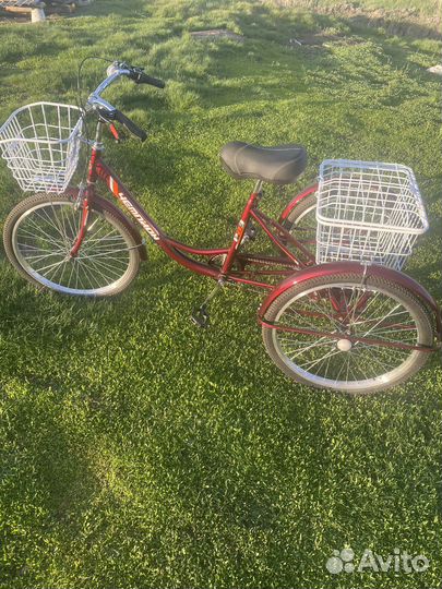 Трехколесный велосипед для взрослых чемпион