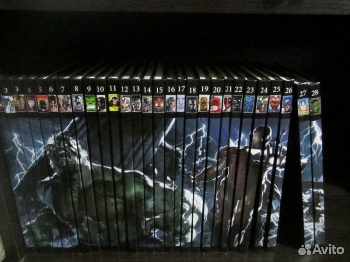 Комиксы Ашет. Черная коллекция Тома 1-28