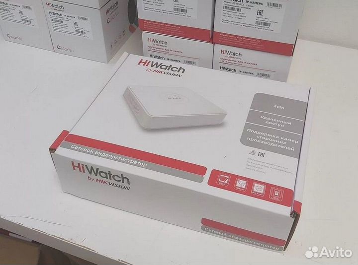 Hiwatch DS N208 C 8 канальный видеорегистратор пи