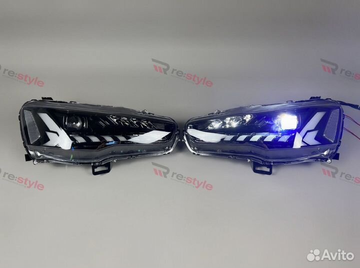 Фары Mitsubishi Galant Тюнинг DK Motion K2281