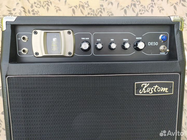 Ламповый басовый усилитель Kustom DE50