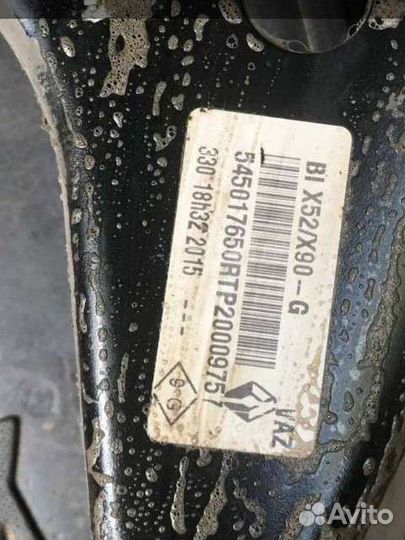 Рычаг подвески левый renault logan 2sandero,largus