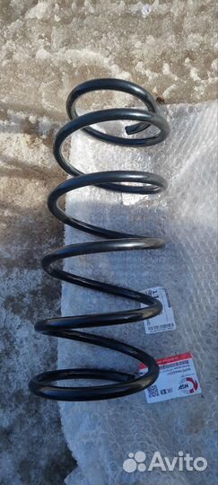 Пружина передняя на chevrolet aveo