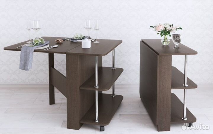 Стол-книжка раскладной Венге новый тэкс