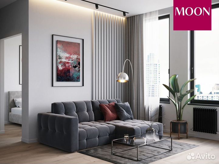 Диван угловой moon 160