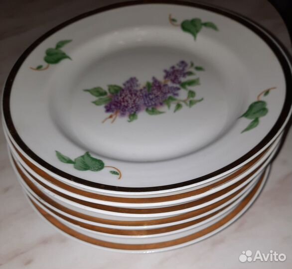 Посуда дулево СССР тарелки