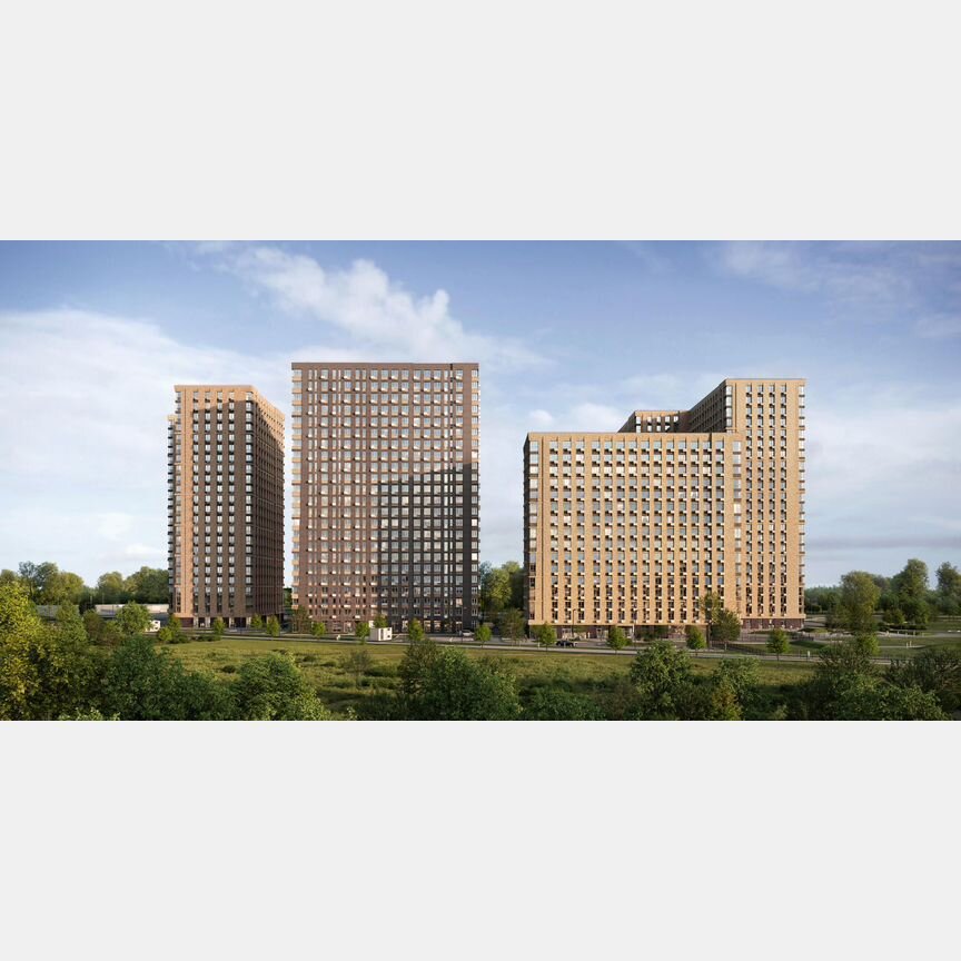 2-к. апартаменты, 56,4 м², 20/23 эт.