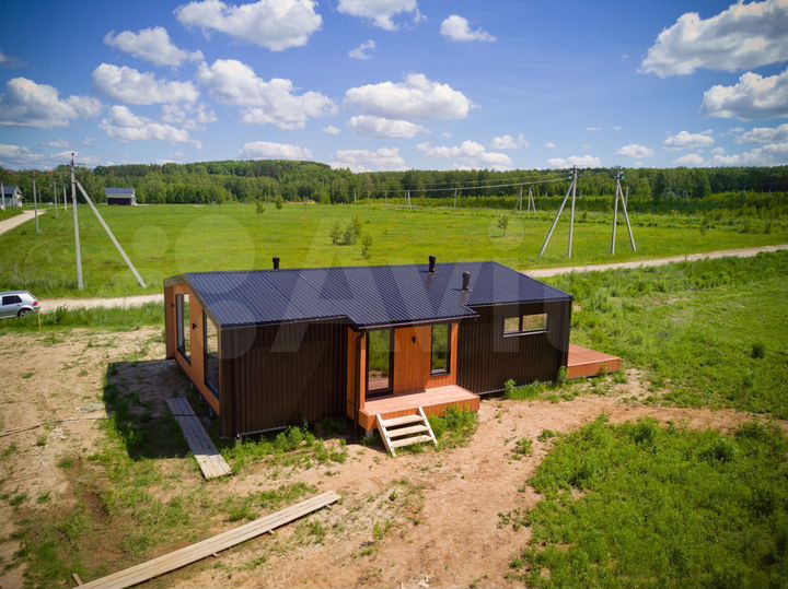 Дом 115 м² на участке 8 сот.