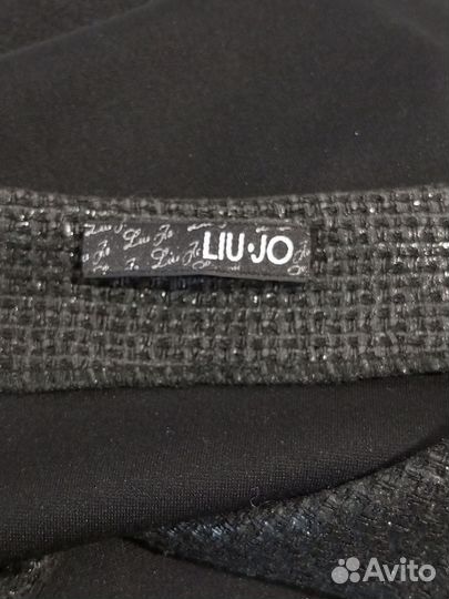 Новое чёрное платье из твида Liu-Jo