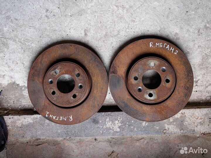 Диски Тормозные Передние Рено Меган 2