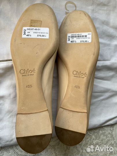 Туфли женские Chloe 40.5 Оригинал