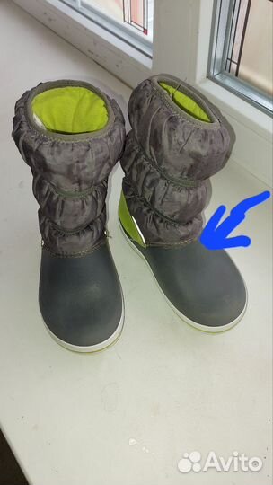 Сапоги детские crocs jc12