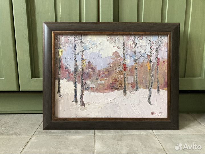 Картина маслом пейзаж