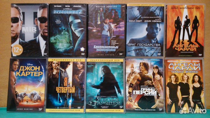 Фильмы на DVD. Разные жанры. Лицензия. Часть 1