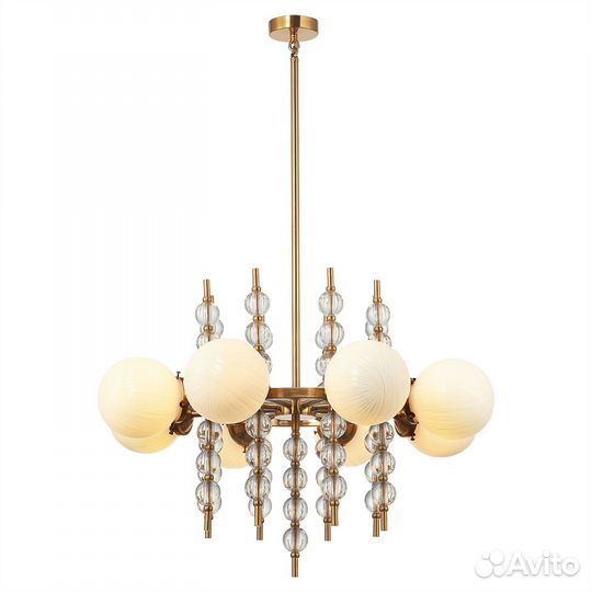 Люстра подвесная в спальню модерн