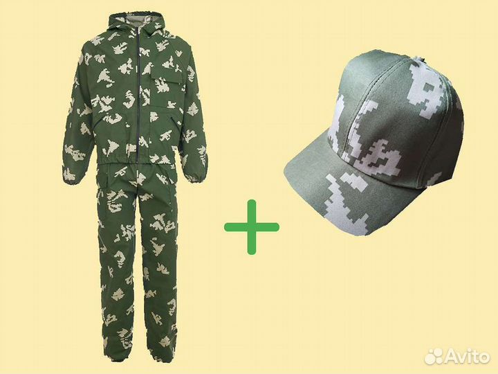 Камуфляжный летний костюм березка