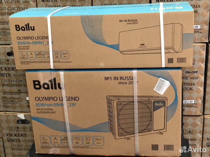 Кондиционеры новые сплит с монтажом*