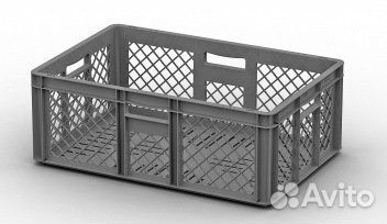 Евроконтейнер перфорированный (600х400х220мм)