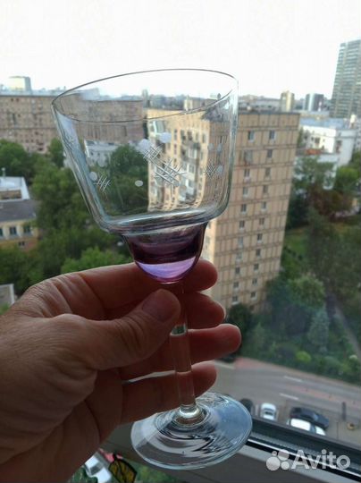 Цветное стекло хрусталь СССР