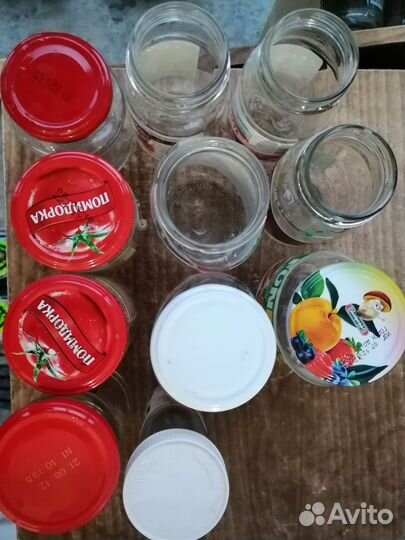 Банки стеклянные