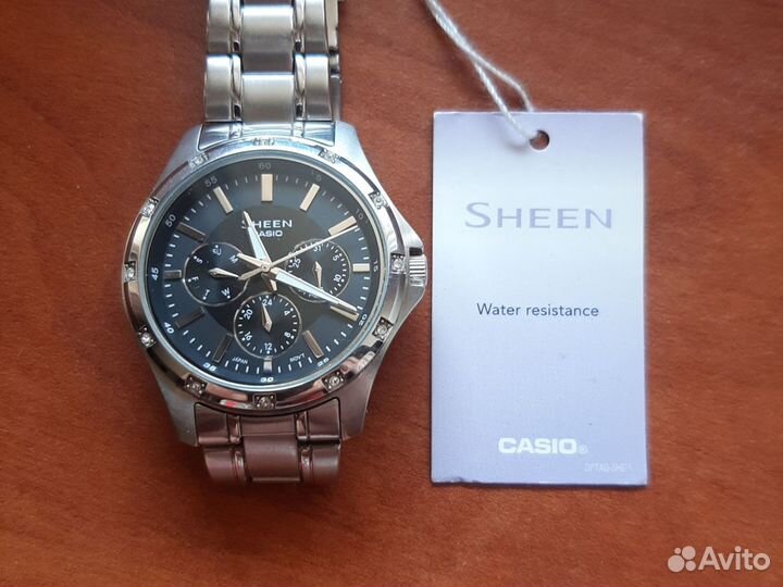 Часы как мужские так и женские casio sheen