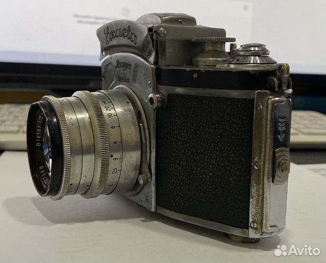 P)«Exacta Jhagee Dresden»/ Biotar Carl Zeiss Jena