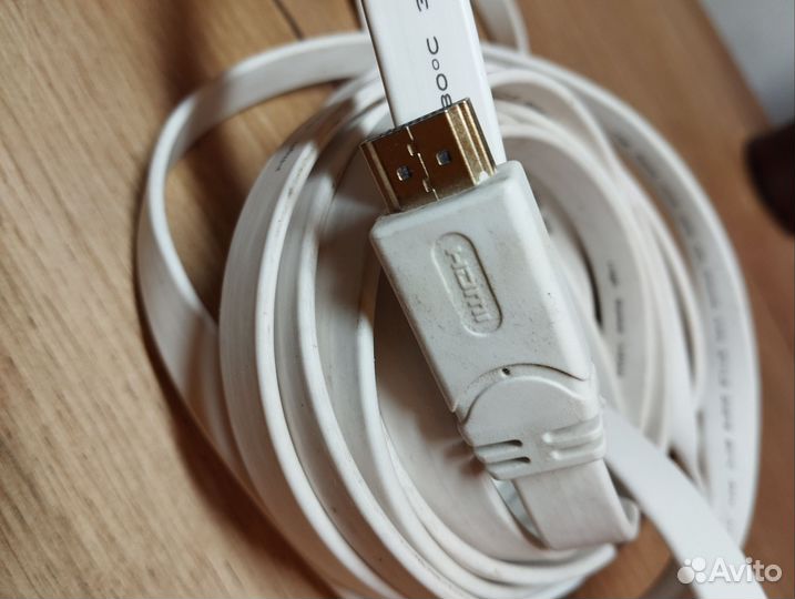 Шнур hdmi белый 5 метров