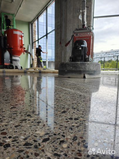 Работник на Шлифовку полировку пола