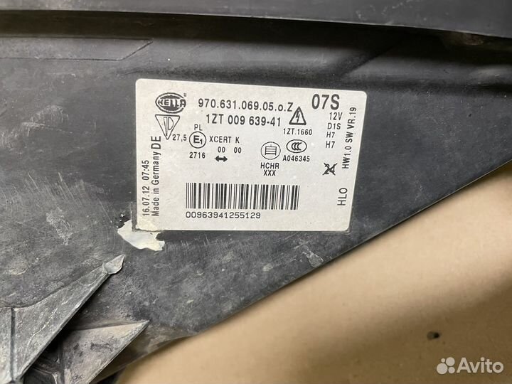 Фары Porsche Panamera 970