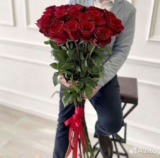 Цветы розы букеты 25 31 35 51 101 251 Доставка