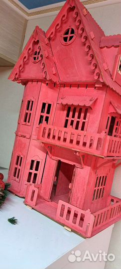 Кукольный деревянный Домик