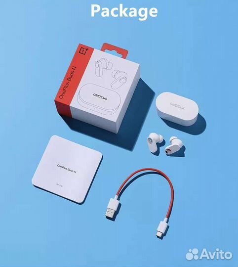 Bluetooth наушники Oneplus Buds N Original Новые