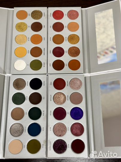 Набор палеток теней morphe x jaclyn hill