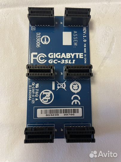 Мост соединения 3 видеокарт GC-3SLI