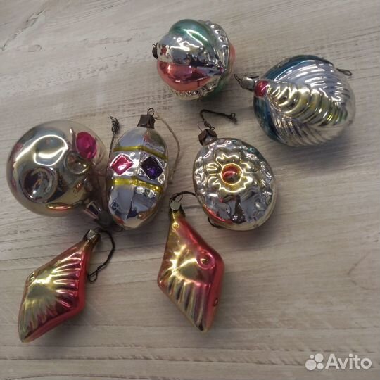 Елочные игрушки СССР