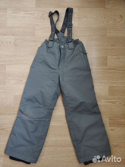 Зимние брюки для девочки 122