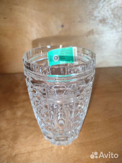 Набор хрустальных стаканов СССР 12 шт. новые