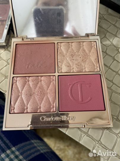 Charlotte tilbury палетка румян и хайлайтеров