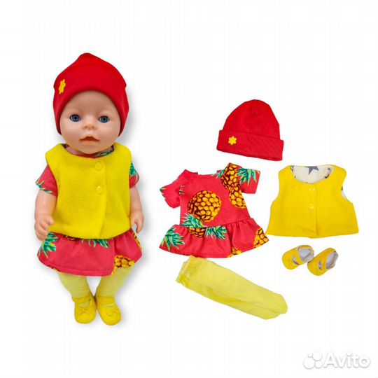 Одежда для пупсов кукол Бэби Борн 43 см/ Арт. 1.38